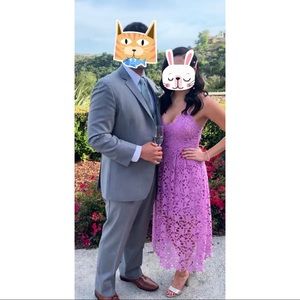 ASTR the Label Lace Midi Dress